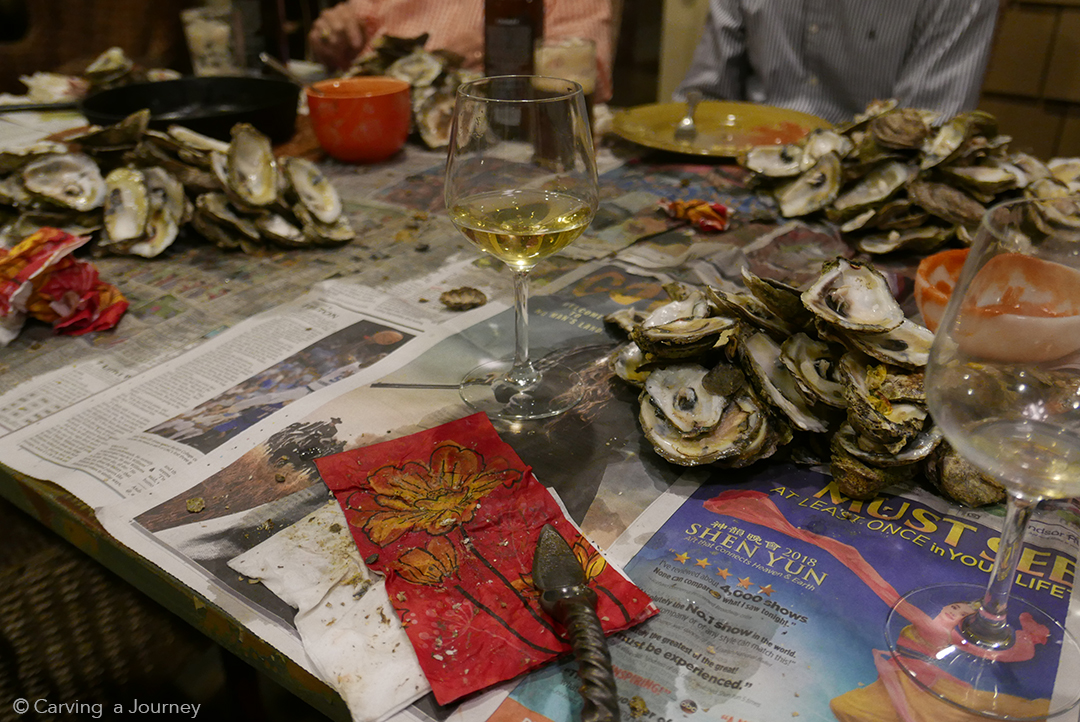 Oysters and Wine 