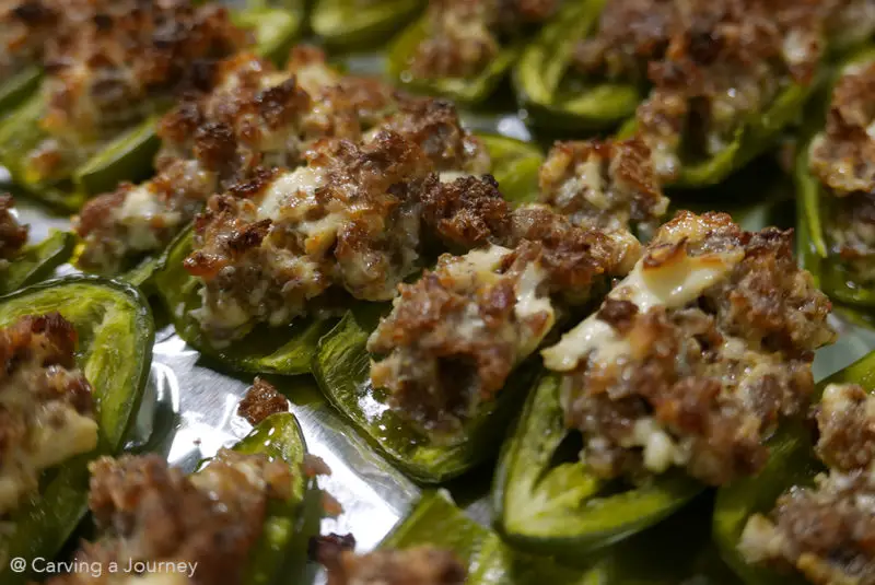 Spicy Baked Jalapeno Poppers