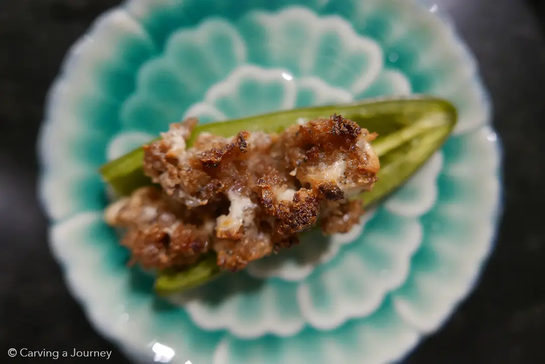 Spicy Roasted Jalapeno Poppers