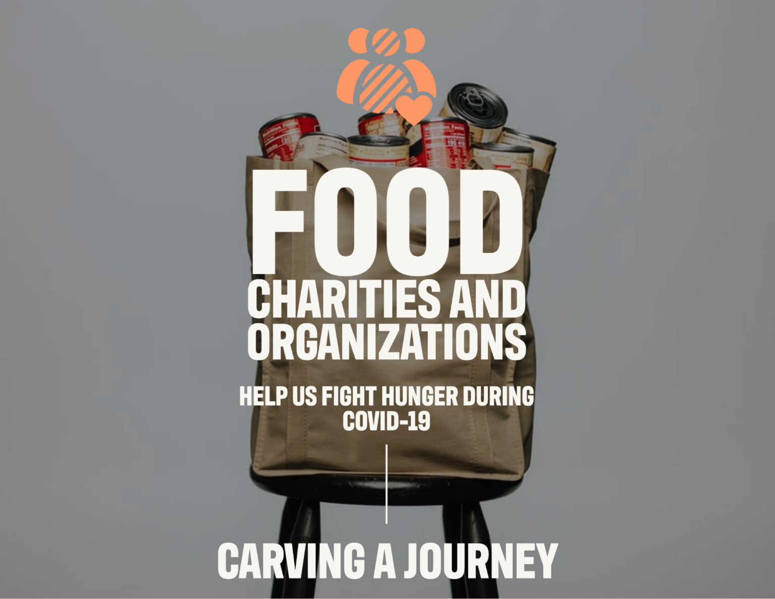 Let's Fight Hunger Together with food charities and organizations. 
