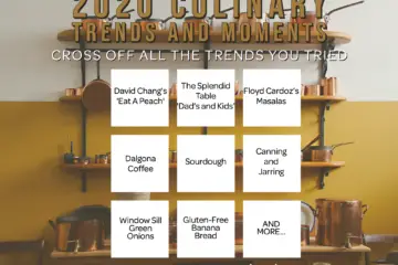 2020 Culinary Trends and Moments