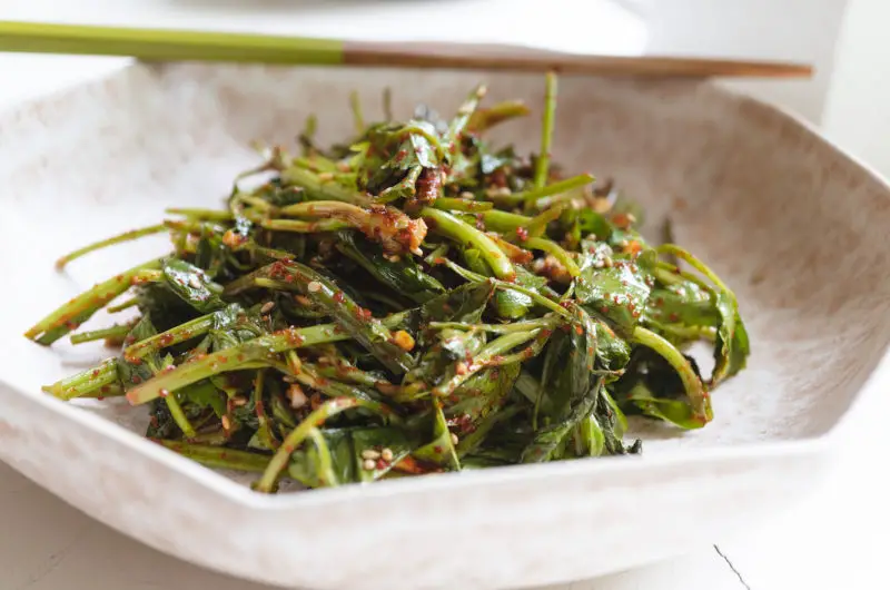 Korean Watercress Salad (Minari Muchim)